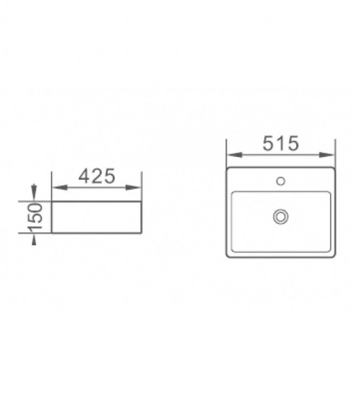 ΕΠΙΚΑΘΗΜΕΝΟΣ ΝΙΠΤΗΡΑΣ ISVEA 51,5X42,5X15CM ΜΕ ΟΠΗ DAPHNE 6016A